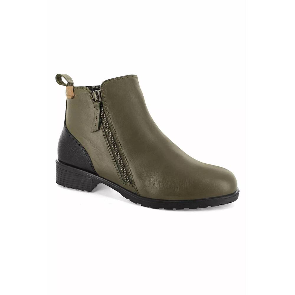 NEW STRIVE women's sandringham boots - wide in olive
